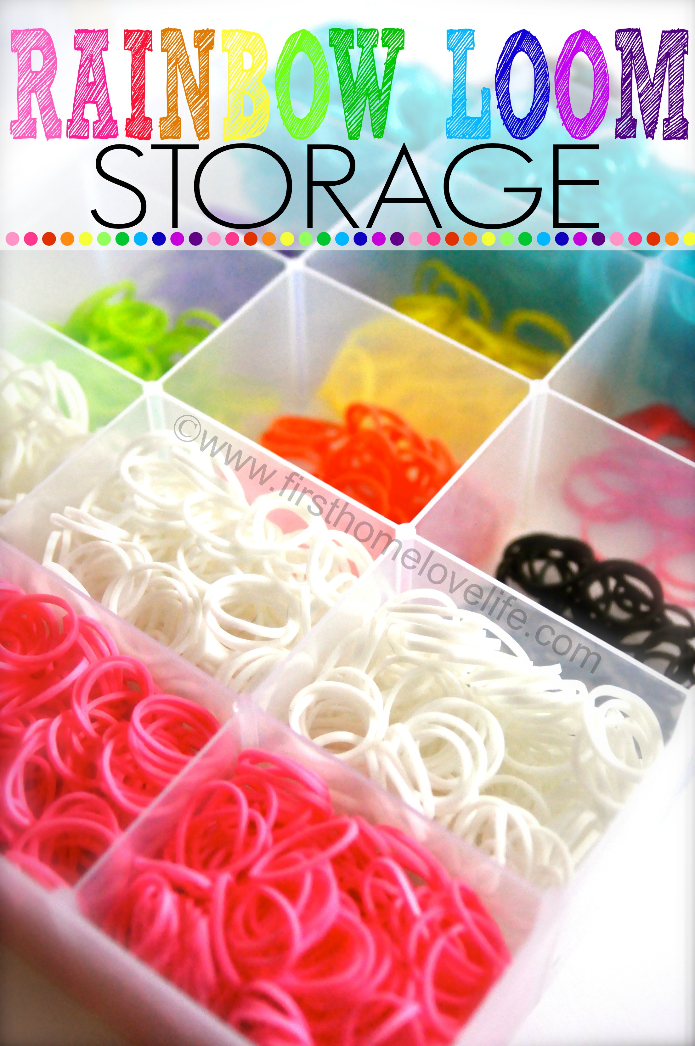 Rainbow loom storage case sold at michaels