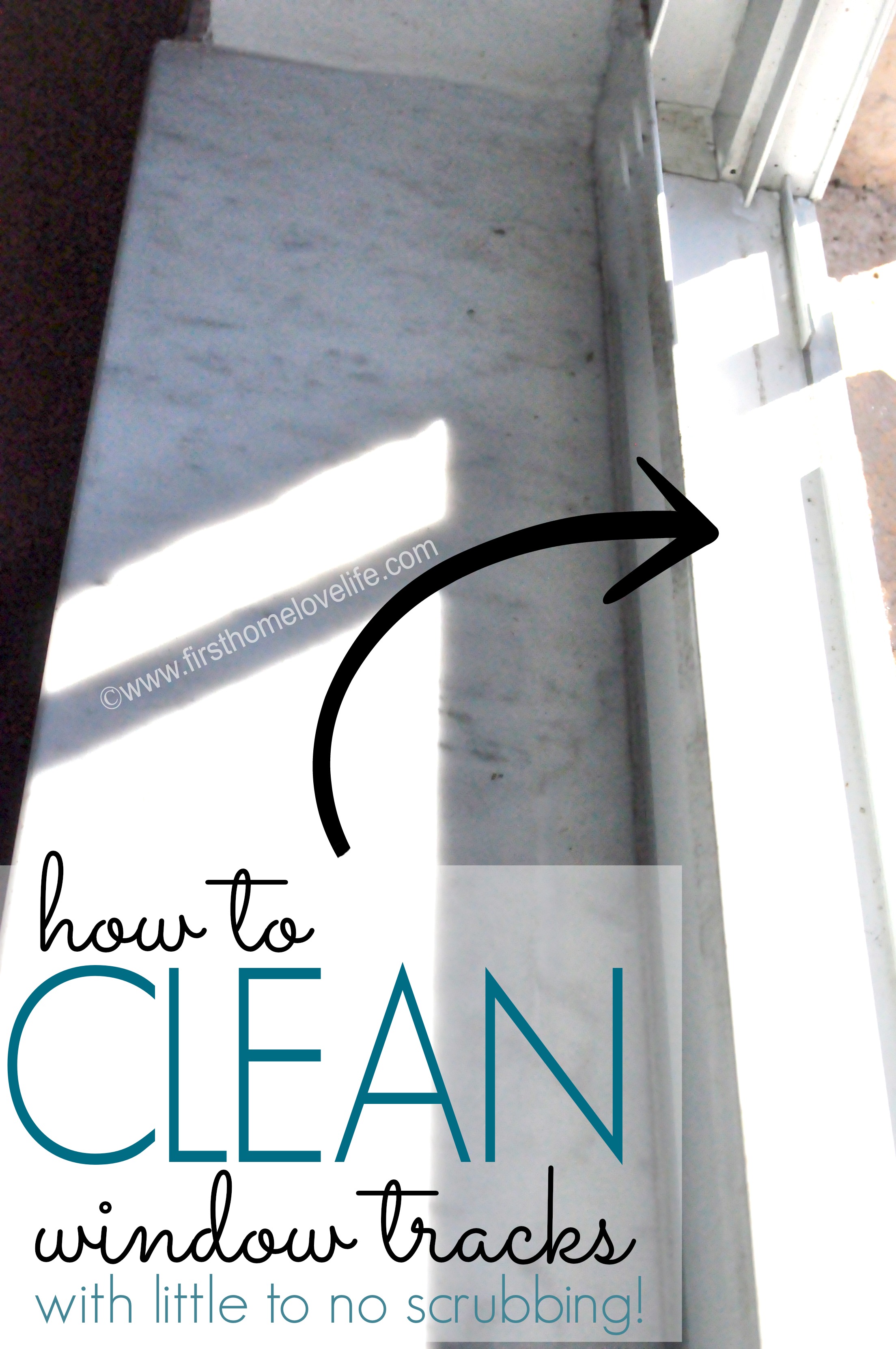 How to Clean Window Tracks