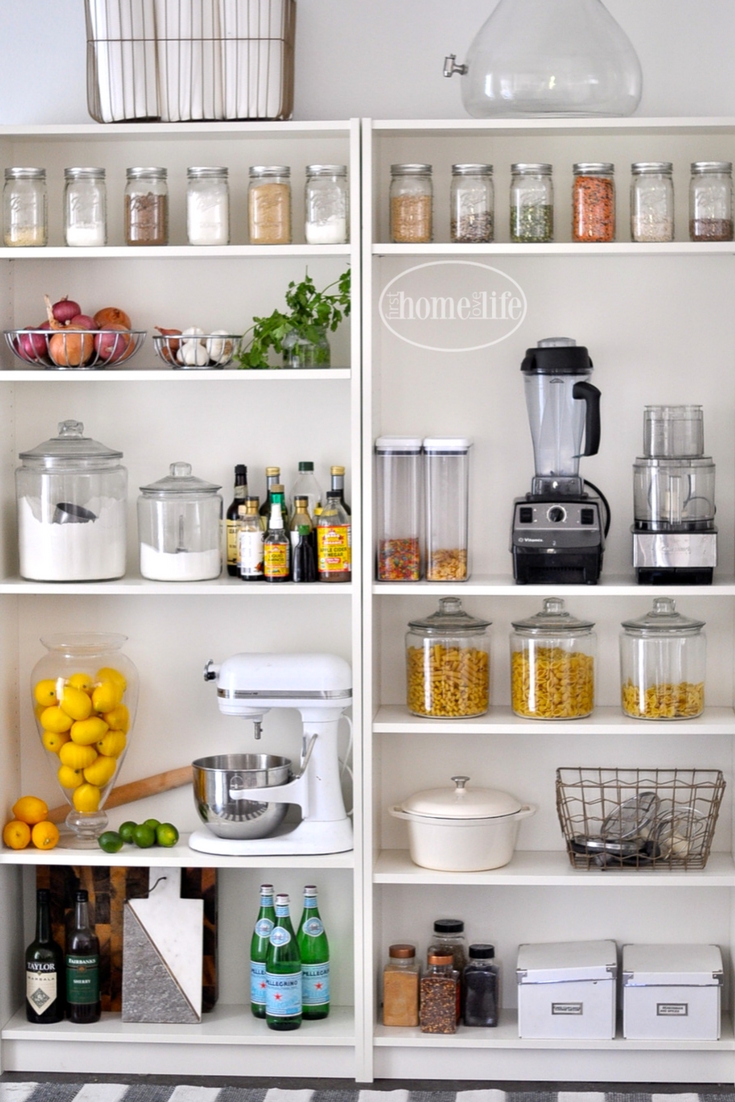 https://www.firsthomelovelife.com/wp-content/uploads/2017/01/pretty-open-pantry-organization-using-IKEA-Billy-bookshelves-via-firsthomelovelife.com_.jpg