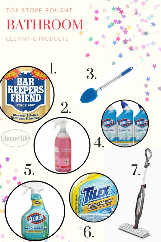 Top 5 Cleaning Products for Bathrooms
